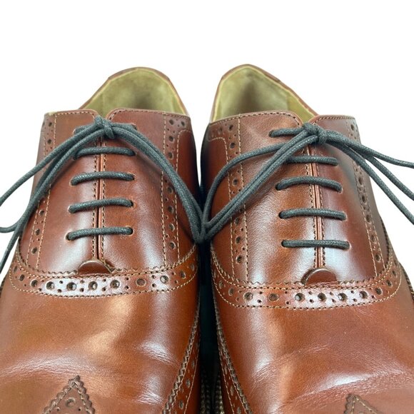 Cole Haan Mens Brown Williams Wing II Dress Shoes Sz 9.5M main image 8
